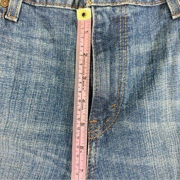 Levi’s Jeans Womens 31/30 Blue Denim Mid Rise Skinny Medium Wash Rockstar - Picture 10 of 11